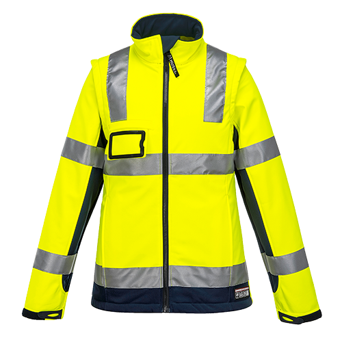 HUSKI JACKET KIMBERLY SOFTSHELL D/N YELLOW 14 