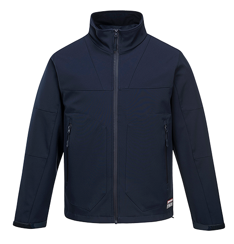 HUSKI JACKET NERO SOFTSHELL NAVY 3XL 